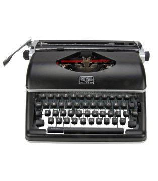 Royal Classic Typewriter Black