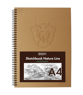 Sketchbook A4 Nature Line - Agility Collection 