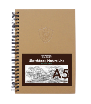 Sketchbook A5 Nature Line - Agility Collection 